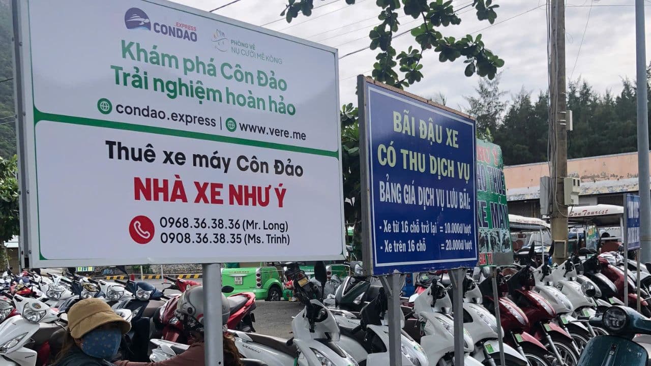 Dịch vụ thuê xe máy chất lượng tại Condao.express