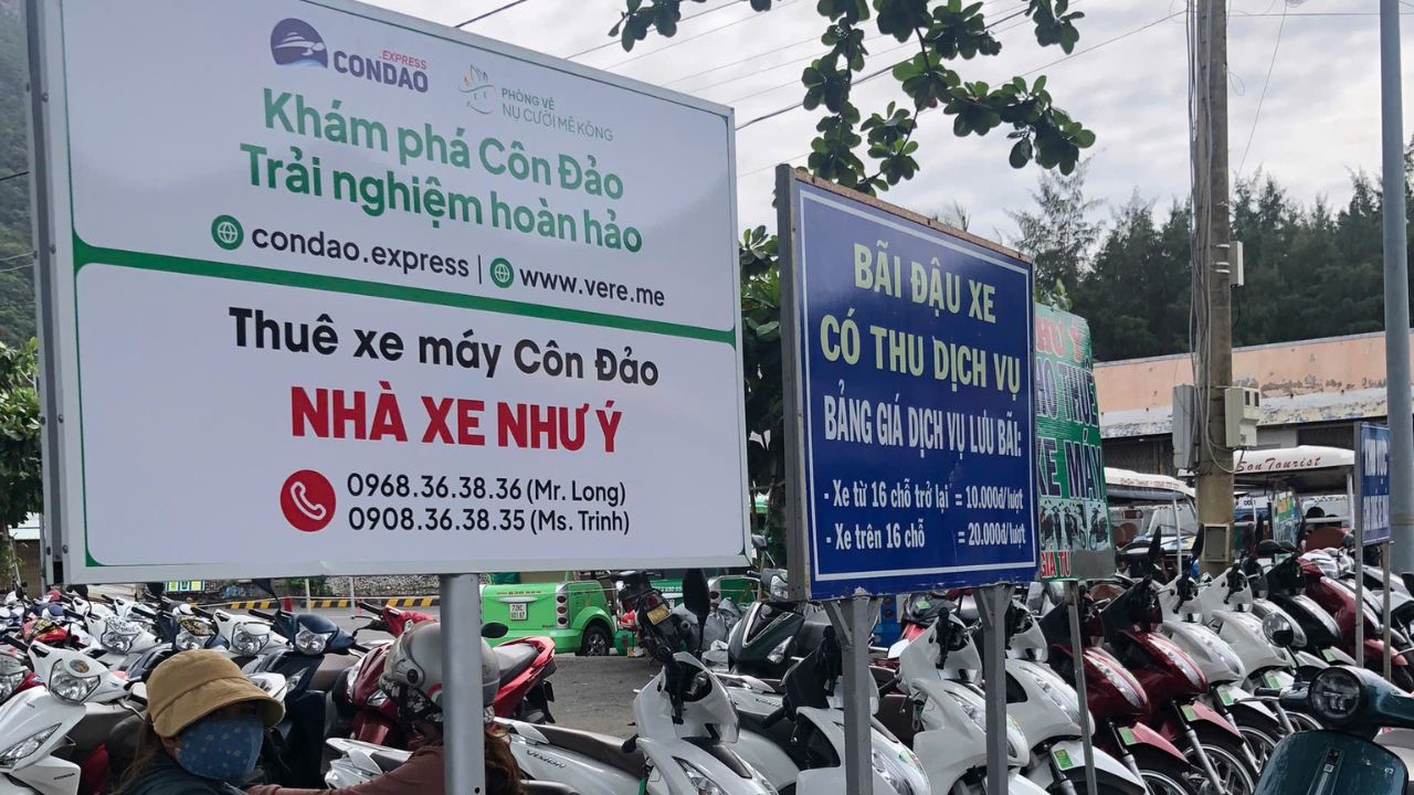 Di chuyển nhanh chóng với dịch vụ thuê xe máy tại Vé Tàu Côn Đảo