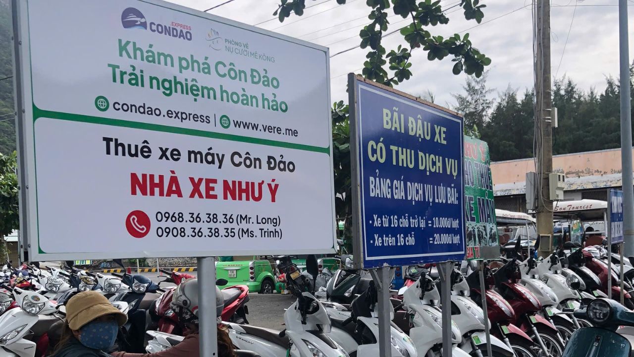 Dịch vụ thuê xe máy chất lượng tại Condao.express