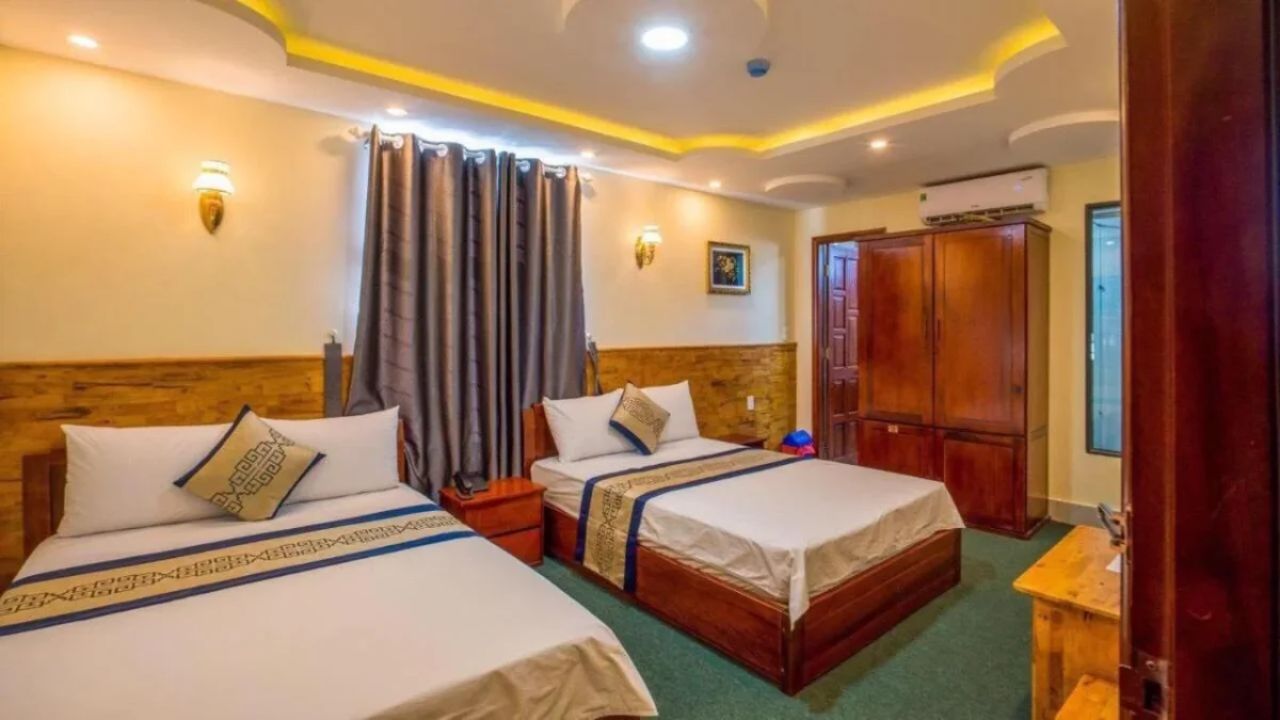 Khách sạn trong combo Côn Đảo 2 ngày 1 đêm trang bị đầy đủ nội thất (Ảnh: Sưu tầm)