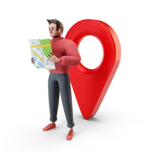 man-finding-location-on-map